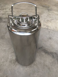 Disesuaikan SS Home Brew Tong, 5 Gallon Corny Tong Dengan Pressure Relief Valve And Lids