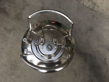 SUS304 Stainless Steel Bola Lock Keg Permukaan halus Dengan Logo Dicetak