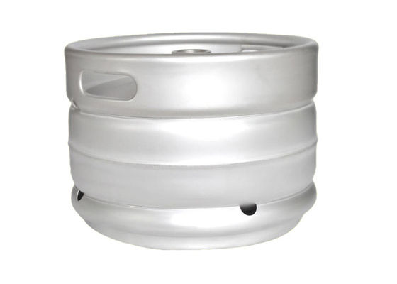 20L Stainless Steel European Keg Polish Surface 3 Bar Overpressure Operasi