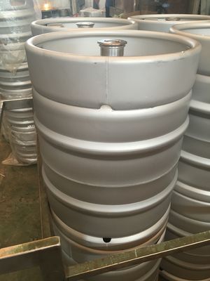 50L Euro keg untuk pembuatan bir mikro dengan jenis G pas di atas, terbuat dari bahan Stainless steel 304, bahan food grade